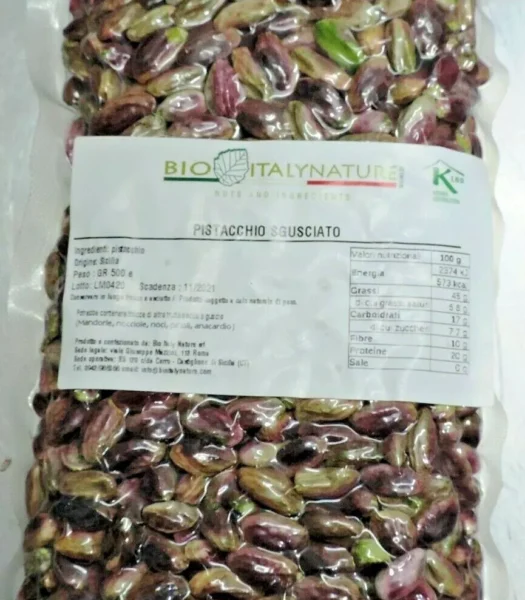 Pistacchio al naturale sgusciato Siciliano Sicilia 1 kg