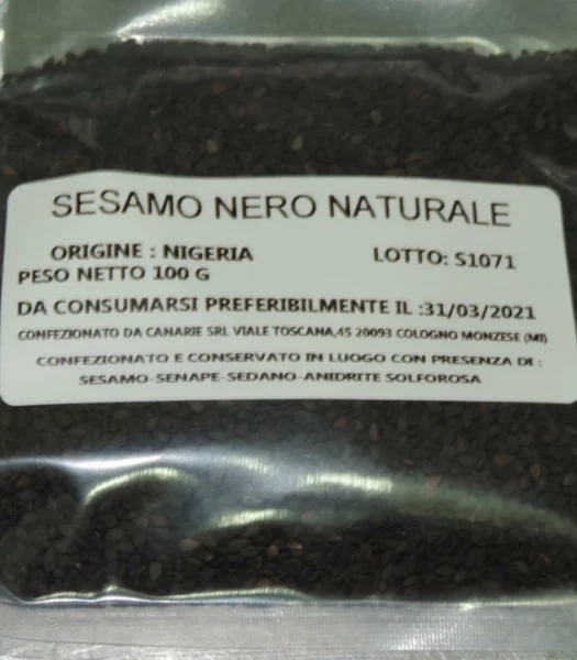 SEMI DI SESAMO NERO 100 G