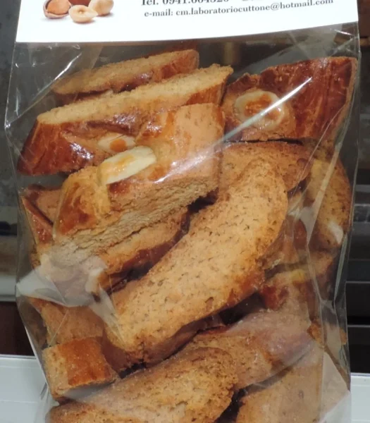 BISCOTTI CANTUCCI ALLE MANDORLE ARTIGIANATO siciliano( Sicilia che gusto) 300g
