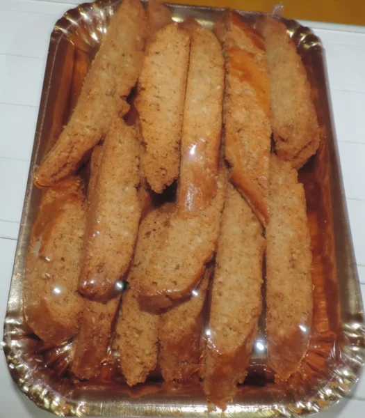 BISCOTTI CANTUCCI ALLE NOCCIOLE ARTIGIANATO siciliano( Sicilia che gusto) 300g