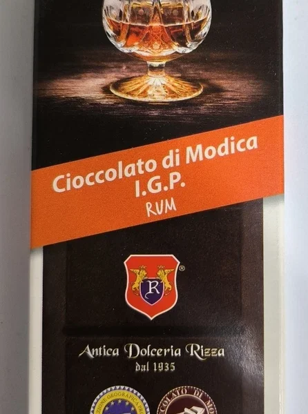 CIOCCOLATO DI MODICA RUM LUCHINO SICILIA 100 G