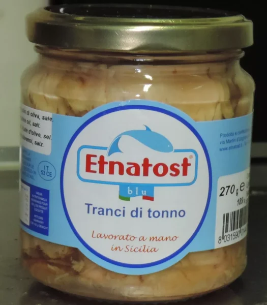 TONNO A TRANCI ALL'OLIO D'OLIVA 270 g