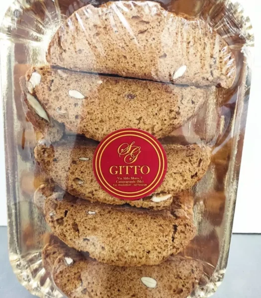 BISCOTTI ARTIGIANALI SICILIANI " PIPARELLI "  400 g
