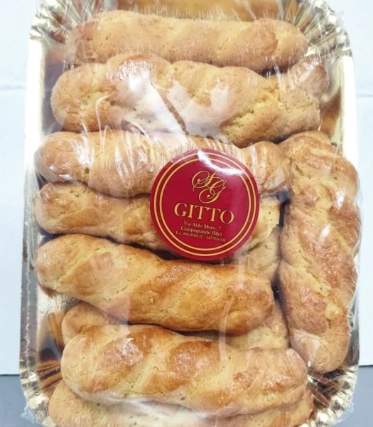 BISCOTTI ARTIGIANALI SICILIANI " TRECCE " 400 g