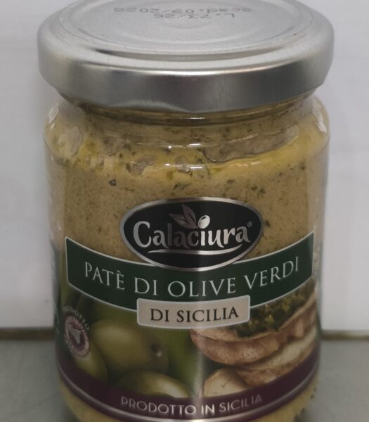 Paté di olive verdi ( Sicilia che gusto ) 140 g