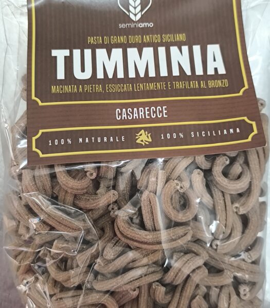 Pasta Caserecce trapanesi di grano antico Siciliano Tumminia 500 g