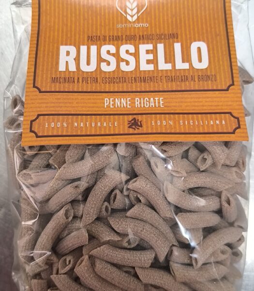 Pasta Penne Rigate di grano antico Siciliano Russello 500 g (Copia)