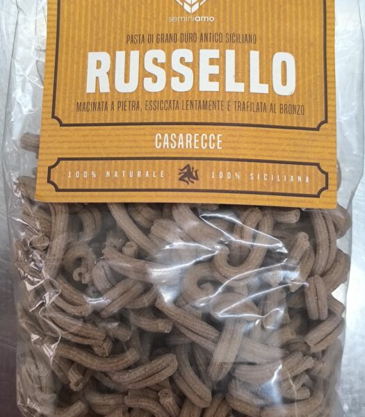 Pasta Caserecce di grano antico Siciliano Russello 500 g