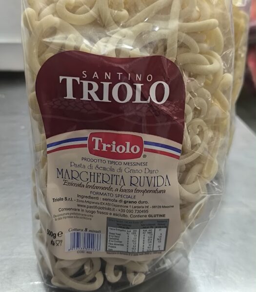 Pasta Margherita Ruvida Prodotto tipico messinese 500 g